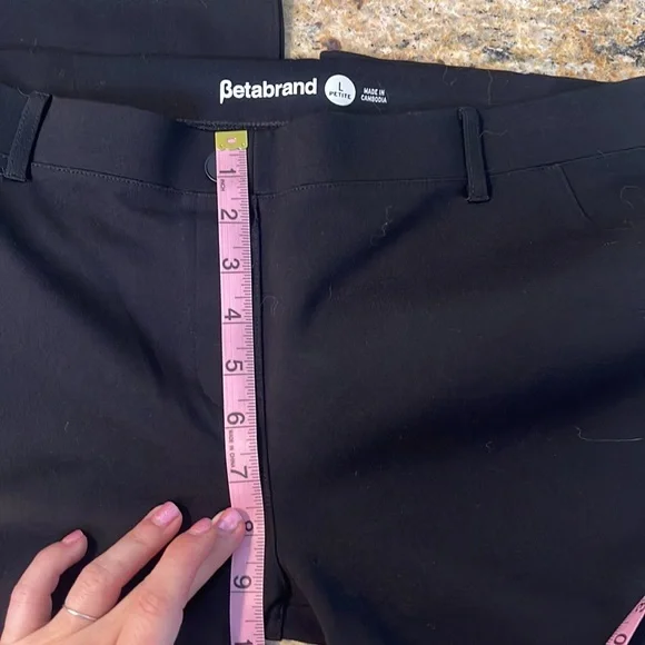 Betabrand Women's Classic Dress Pants - Picture 6 of 13
